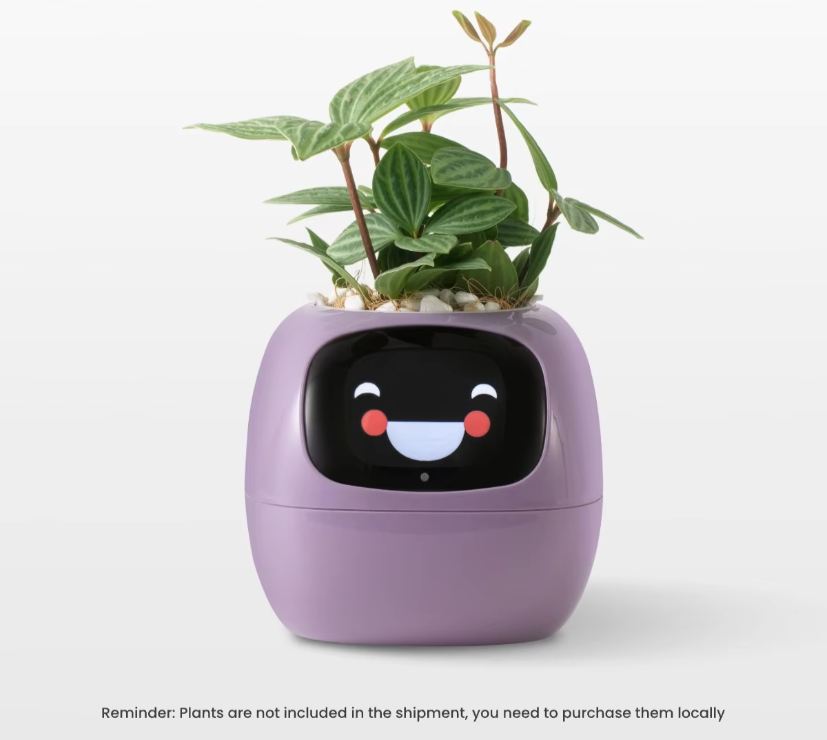 Tuya Ivy Smart Planter,Endless Fun over 49 Rich Expressions,7 Smart Sensors,Ai Chips Make Raising Plants Easy and Fun