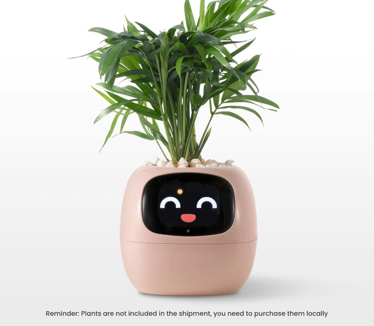 Tuya Ivy Smart Planter,Endless Fun over 49 Rich Expressions,7 Smart Sensors,Ai Chips Make Raising Plants Easy and Fun